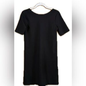GAP Black Short Sleeve Dress